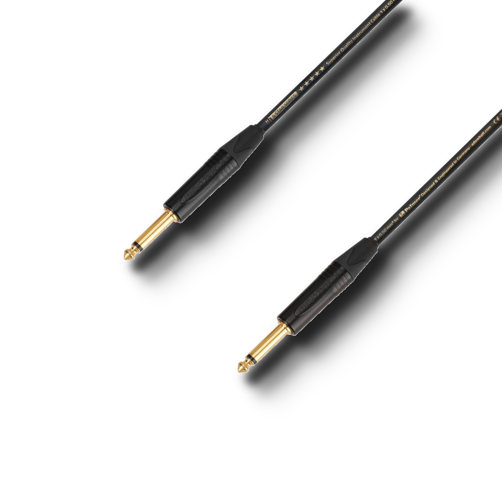 Adam Hall Cables 5 STAR IPP 0300 PALMER® CABLE - Instrumentenkabel | Palmer® & Neutrik® Klinke TS | 3 m