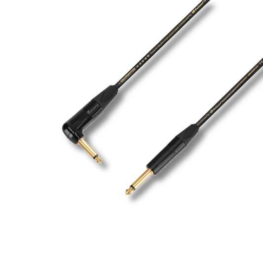 Adam Hall Cables 5 STAR IPR 0300 PALMER® CABLE - Instrumentenkabel | Palmer® & Neutrik® Winkelklinke x Klinke TS | 3 m